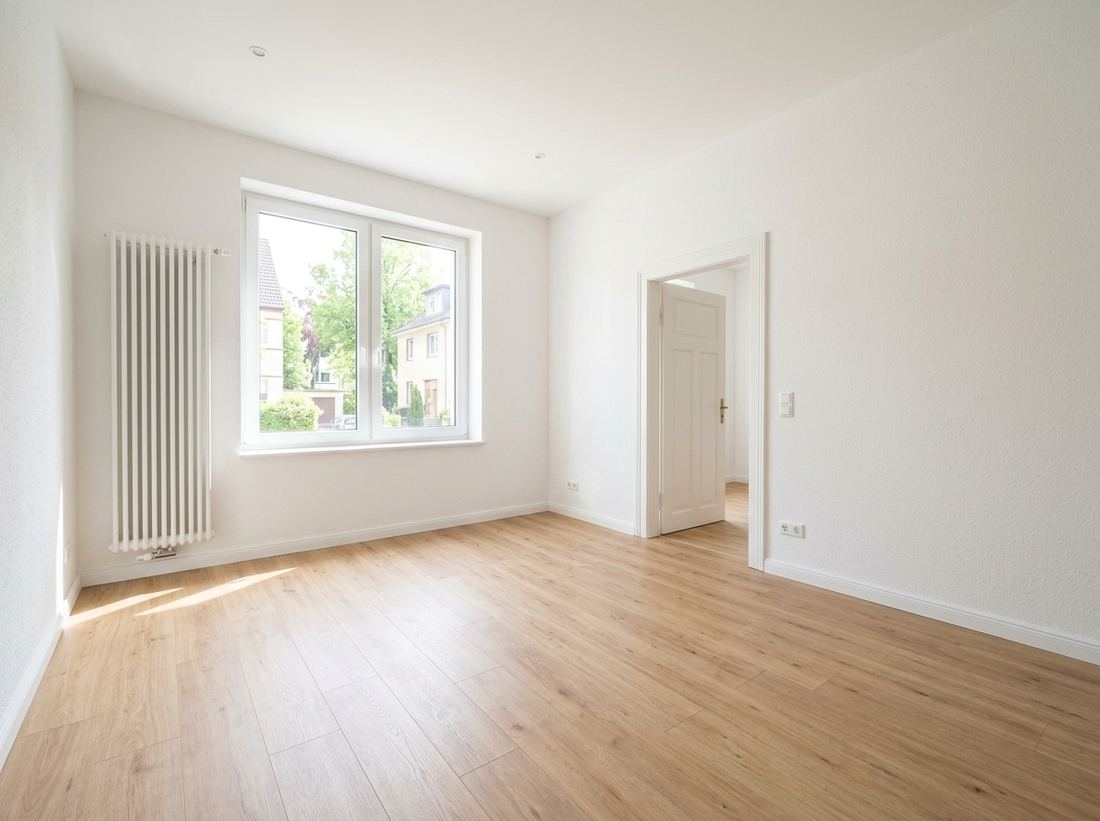 Frisch renovierte, helle Wohnung